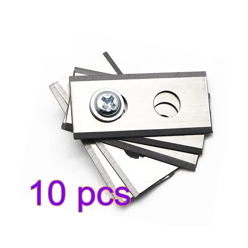 10 pcs Silver 30X с титановым покрытием роботизированная косилка сменные лезвия для робота Газонокосилки - Цвет: 10 pcs Silver