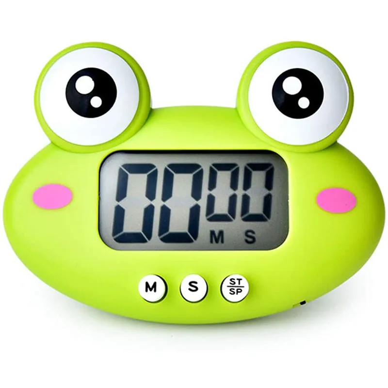 LED Digital Screen Kitchen Timer Magnetic Countdown Timer for Kitchen Cooking Cute Loud Alarm Clock kitchen scissors Kitchen Tools & Gadgets