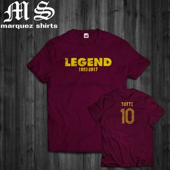 

T Shirt Francesco Totti Roma Legend 1993 2020 Soccer Football Calcio Tee