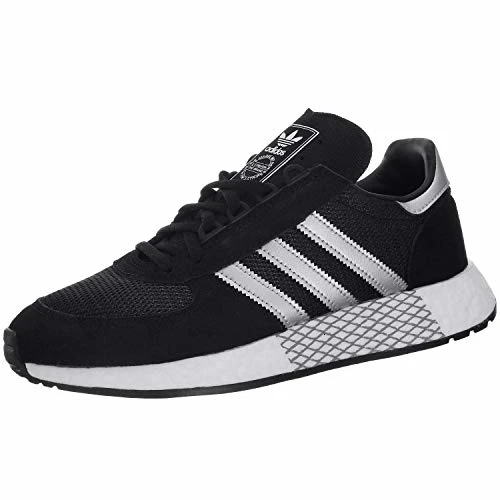 Адидас Ориджинал марафон X5923-Scarpe da Ginnastica da Uomo, Colore: Nero/Argento