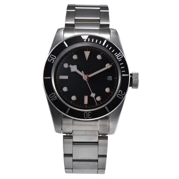 

bay Luxury machinery new watch automatic movement stainless steel case steel strap military Luminous marks Hands WW-22