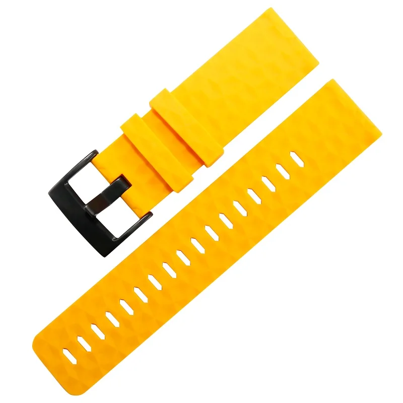 Быстросъемные резиновые Ремешки для наручных часов Suunto 9 Spartan Sport Wrist HR 24 мм Smart ремешок - Цвет ремешка: Orange