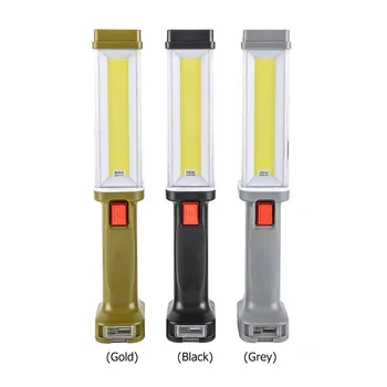 

Portable 72 LED Multi-functional Work Flashlight USB Rechargeable Hanging Hook Handheld Magnetic Car Inspection Lamp