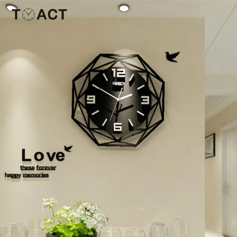 

35cm Luminous Wall Clocks Large Clocks Home Decor Bedroom Decor Glowing In The Dark Silent Quartz Wall Watch Relogio De Parede