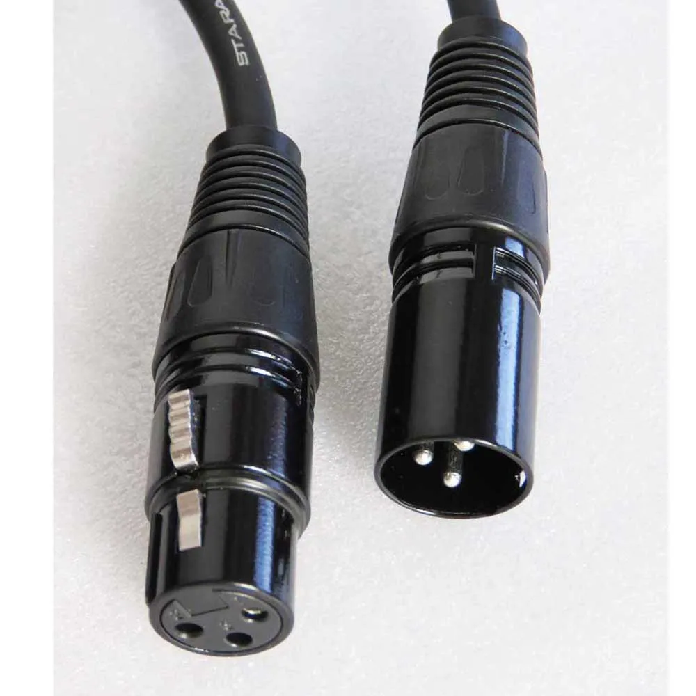 STARAUDIO 2 шт 25 футов (7 5 м) папа мама микшер спикер 3 Pin экранированные кабели XLR SMFC