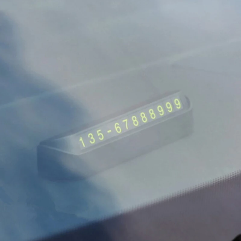 Автомобильная карточка с телефоном для временной парковки номерная карта пластина для Chevrolet Cruze Niva Aveo Epica Lacetti Captiva Onix Prisma Spin Equinox