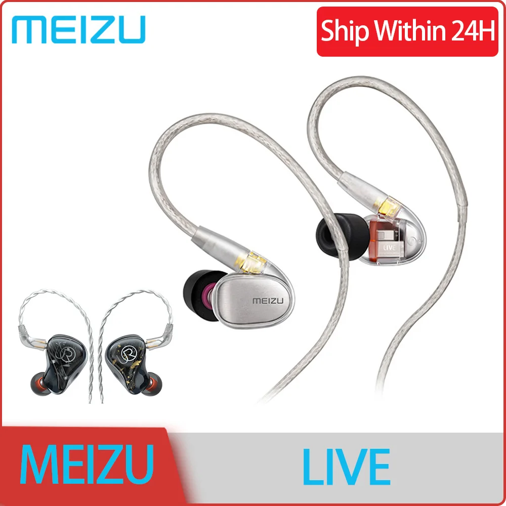 Наушники Meizu Live проводные Hi-Fi наушники-вкладыши 3 5 мм | Электроника