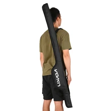 Сумка для удочки Lixada 55 дюймов, переносная Складная рыболовная удочка, защитный чехол, сумка для хранения, армейский зеленый/черный