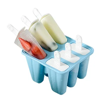

Release Popsicle Molds Ice Cream Molds BPA Free Silicone Chocolate Reusable Easy Ice Pop Maker DIY Kitchen Bar Accessories Sale