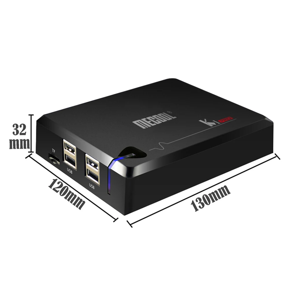 MECOOL KI PRO Smart tv Box DVB-T2/DVB-S2/DVB-C Amlogic S905D Quad 2G+ 16G поддержка телеприставка медиаплеер