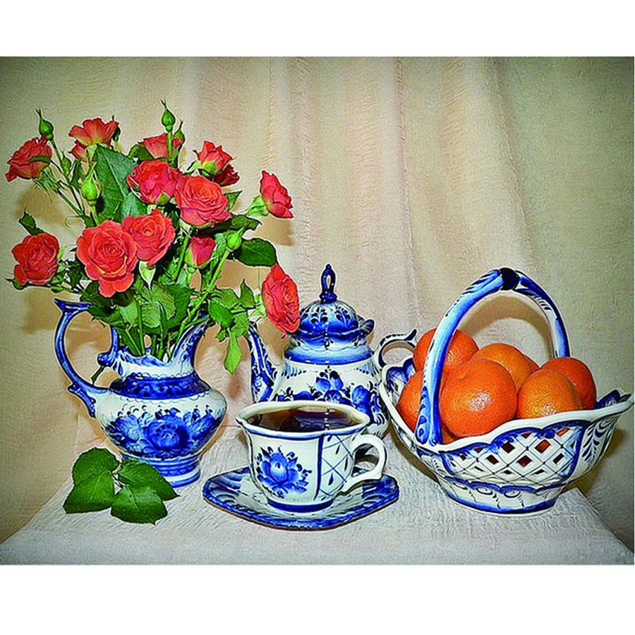 blue and white porcelain