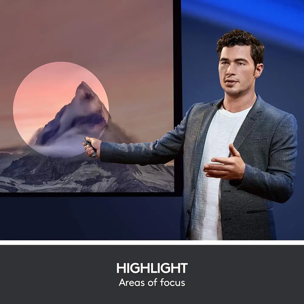 Logitech Spotlight Презентация пульт дистанционного управления Расширенная цифровая