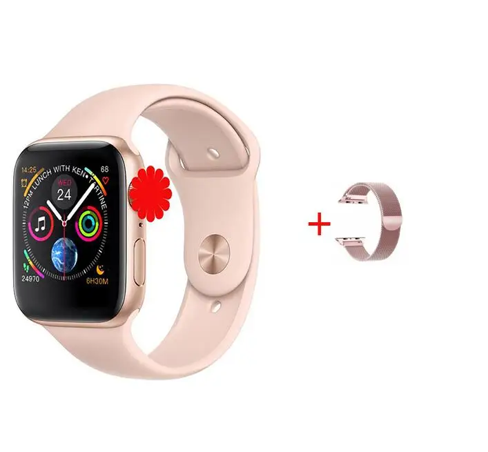 

IWO 8 PLUS 44mm SmartWatch 4 Heart Rate Smart Watch case for apple iPhone Android phone IWO 5 6 9 upgrade NOT apple watch