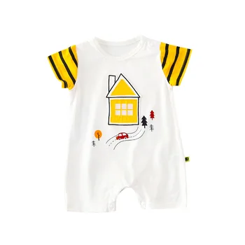 

Baby Romper Thin Short Sleeve Newborn Clothes 2019 Summer