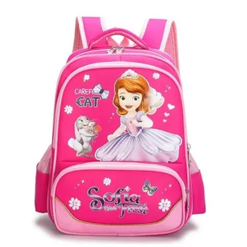 

New Girl Sofia Schoolbag Children Kindergarten Princess School bag Waterproof Teenager Schoolbags Student Backpack