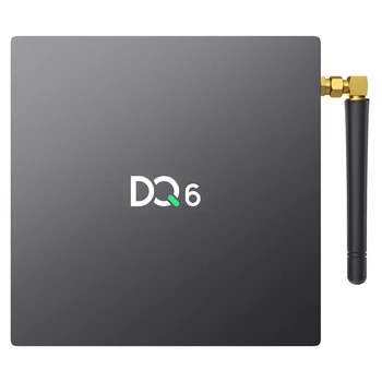 

DQ6 TV Box Android 10.0 4GB+32GB Rockchip RK3318 Dual-Band Wifi 2.4G&5G 4K HD Media Player TV Set Top Box EU Plug