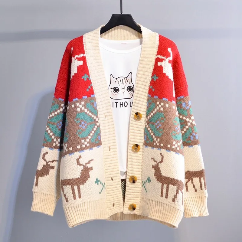 2020 autumn Women Fashion Korean Sweater Jackets