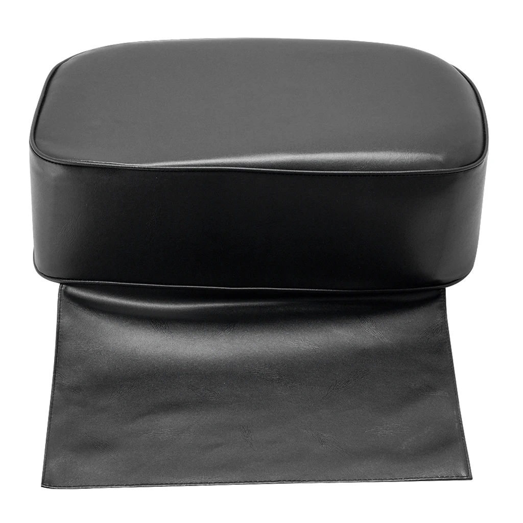 Child Booster Seat Cushion Beauty Salon Spa Chair with zip , Black/White