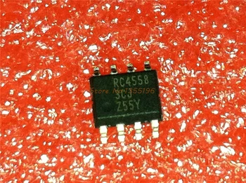 

100pcs/lot JRC4558D SOP-8 NJM4558D SOP 4558 SMD 4558D JRC44558 In Stock