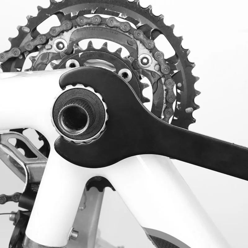 

Heat-treated steel Wrench Set Fine Tooth Gear Ring Tools Bottom Torque Socket Bracket Bicycle Install for Shimano Repair Tool
