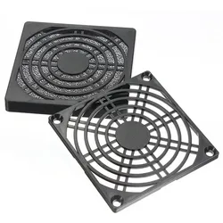 Dustproof 80mm Case Fan Dust Filter Guard Grill Protector Cover PC Computer Protector Cover Computer Mesh afneembaar Front Plaat