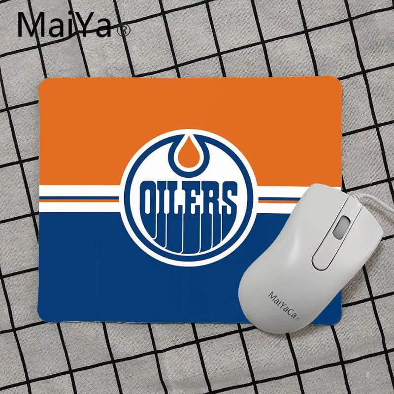 Maiya высокое качество Edmonton Oilers ноутбук игровой мыши коврик для мыши Лидер продаж оптовая продажа подставка под руку мышь