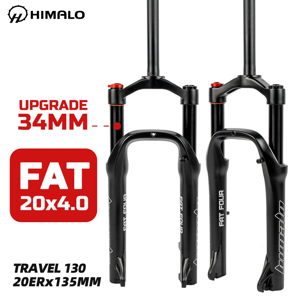 26 Suspension Gas Air Forks 4.0"Tire Snow Mountain Bike 26 Fork Fat