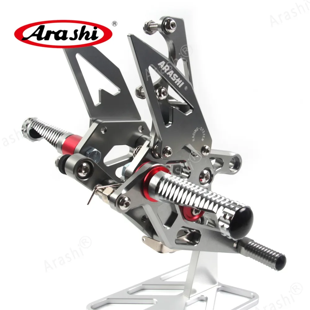 Arashi мотоциклетная Подножка для HONDA CBR1000RR без АБС 2012- CNC Rider Регулируемые подножки Rearset CBR 1000 RR 2013
