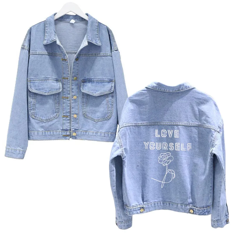 

your itself bangtan sweatshirt love yourself Women's sweatshirt harajuku kpop bangtan Short jacket