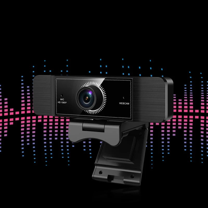 360 Rotation Autofocus Webcam 1080P 30fps HD Web Camera Built-in Microphone for Pc/Computer Usb Camera Web Cam Webcam Full Hd