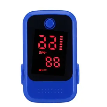 

Heart rate pulse oximeter Blood Oxygen Saturation Monitor with LED Screen Red Digital Tube Display Oximeter
