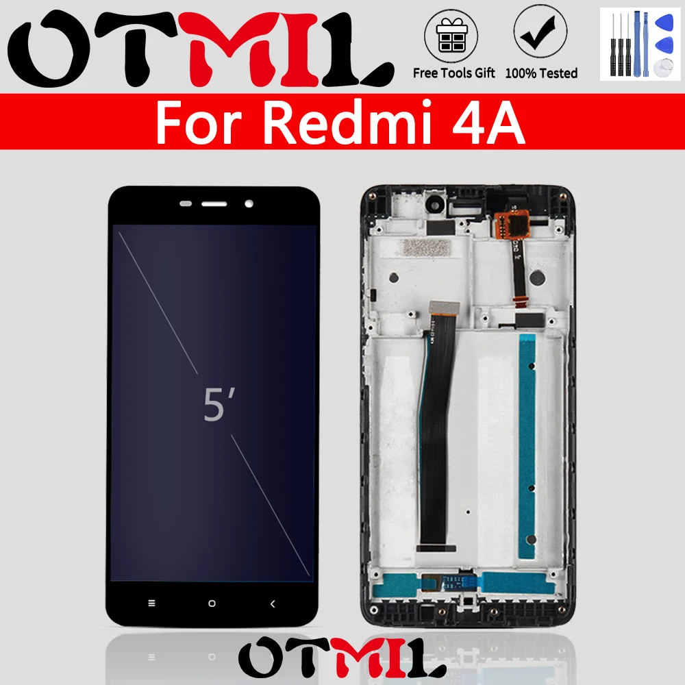 Оригинальный ЖК дисплей 5 0 дюйма для XIAOMI Redmi 4A дигитайзер сенсорного экрана в