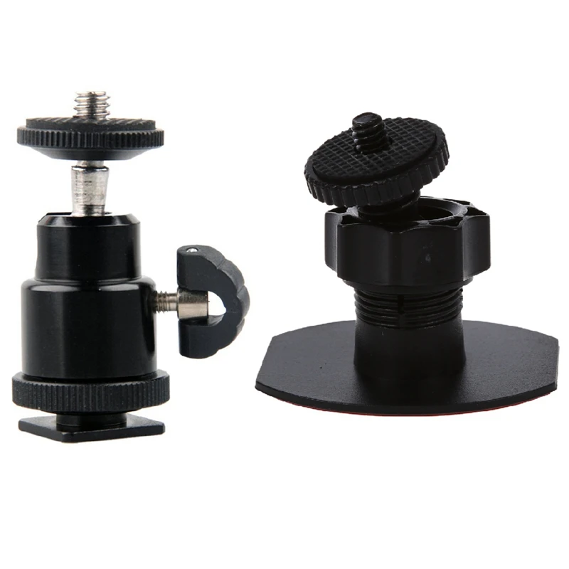 Car Windshield Suction Mount Tripod Holder With Aluminium Alloy Mini Ball Head 1/4Inch |