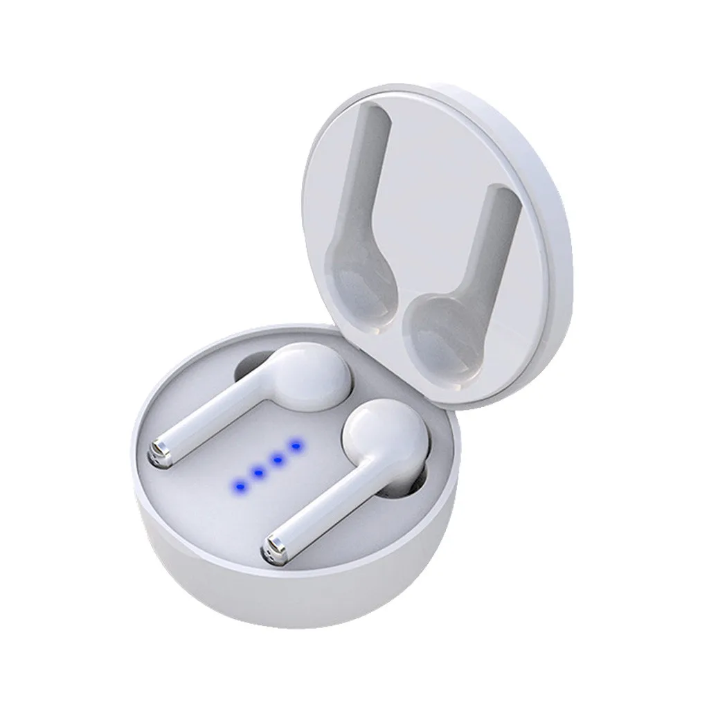 Белый TW50 Blueteoth наушники True wireless 5,0 TWS In-Ear Sport для Xiaomi наушники-вкладыши# F35 - Цвет: Белый
