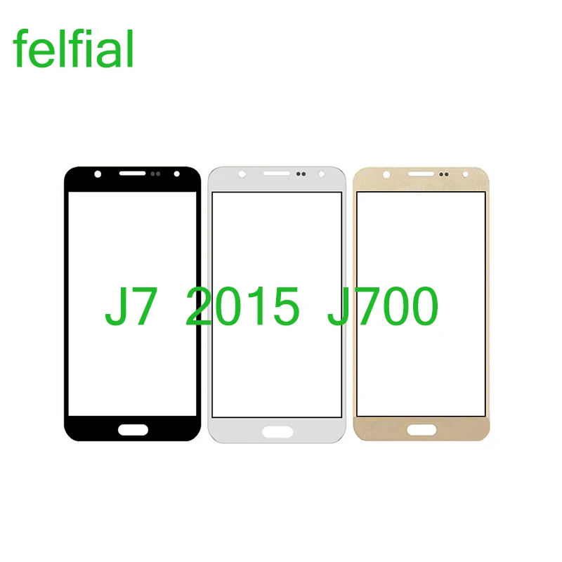 J700 для Samsung Galaxy J7 2015 J700F J700FN J700M J700H SM-J700F сенсорный экран передней панели стекло