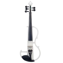 NAOMI 4/4 Full Size Electric Violin Fiddle 5 String Silent Violin Accessories High Quality New