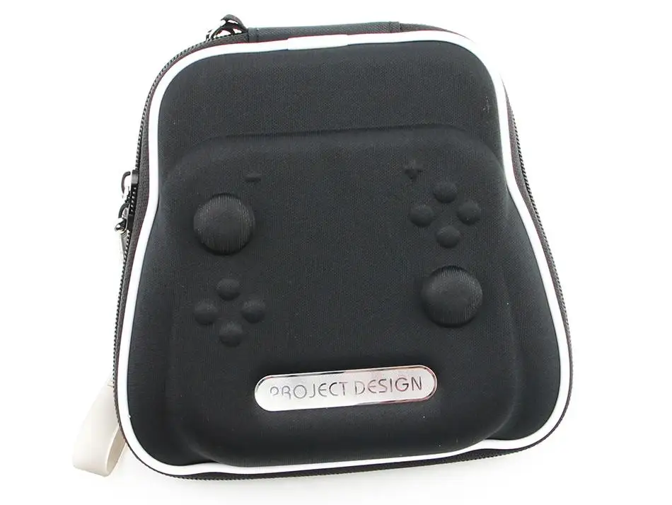 Переключатель геймпада Eva Airform Карманный чехол Защитный чехол для kingd NS Switch pro контроллер синий черный модная для хранения - Цвет: Black Grip Case