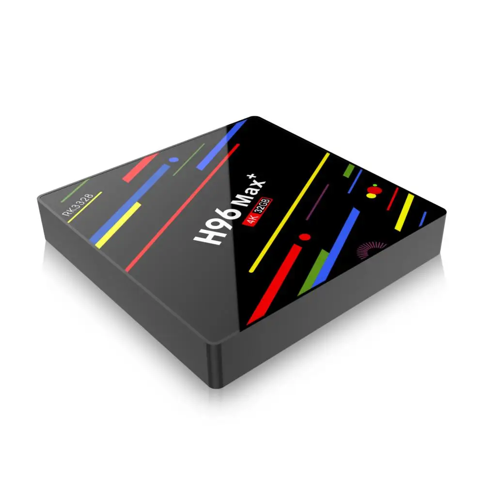 

H96 MAX+ Plus RK3328 4K Media player Smart Set Top BOX Android 9.0 Quad Core TV box Support IPTV HDMI