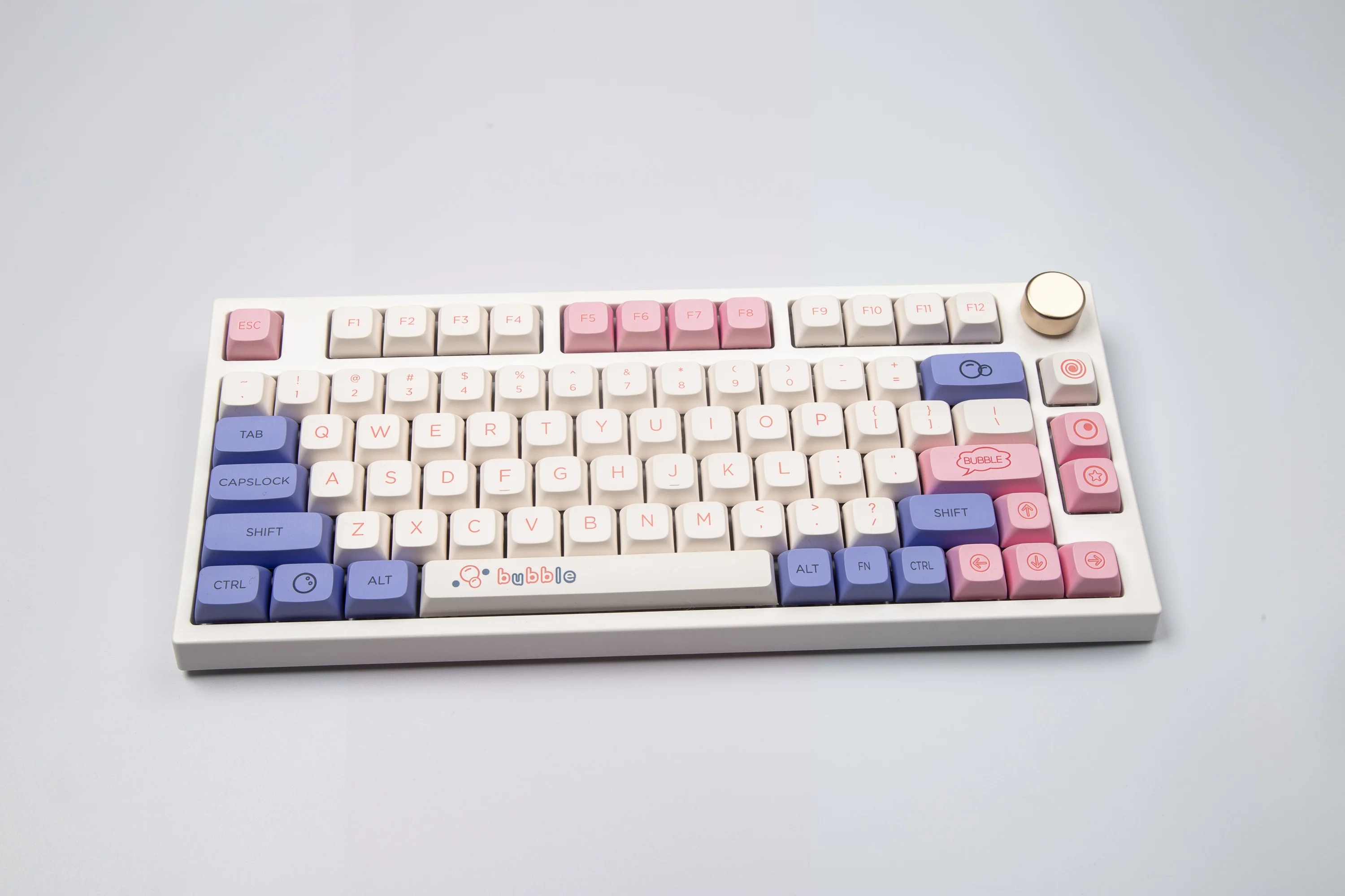 127 Keys XDA Keycap PBT Dye Sub Keycaps Bubble Theme Personalized Keycaps For Cherry Mx Switch GMMK pro Mechanical Keyboard