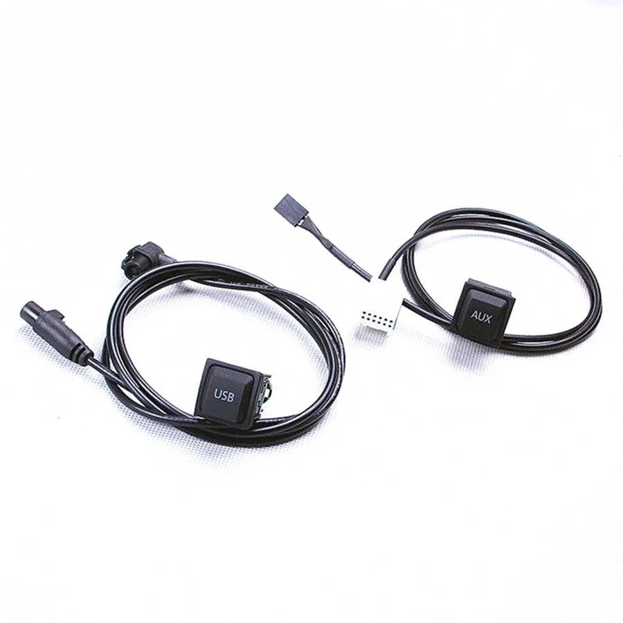 Оригинальный RCD510 автомобильный радиоприемник USB и AUX разъем кабели код CD MP3 для Golf