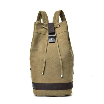 

Large Unisex Drum Bag Fashion Canvas Backpack Travel Computer Backpack Men Bag Leisure Travel Bag