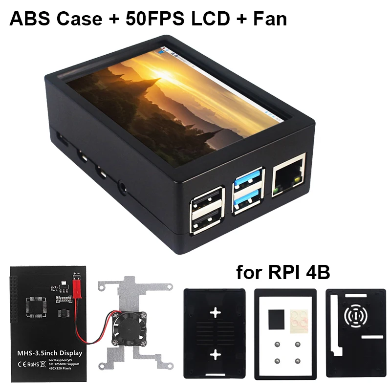 ao toque 320x480 spi lcd 5 50