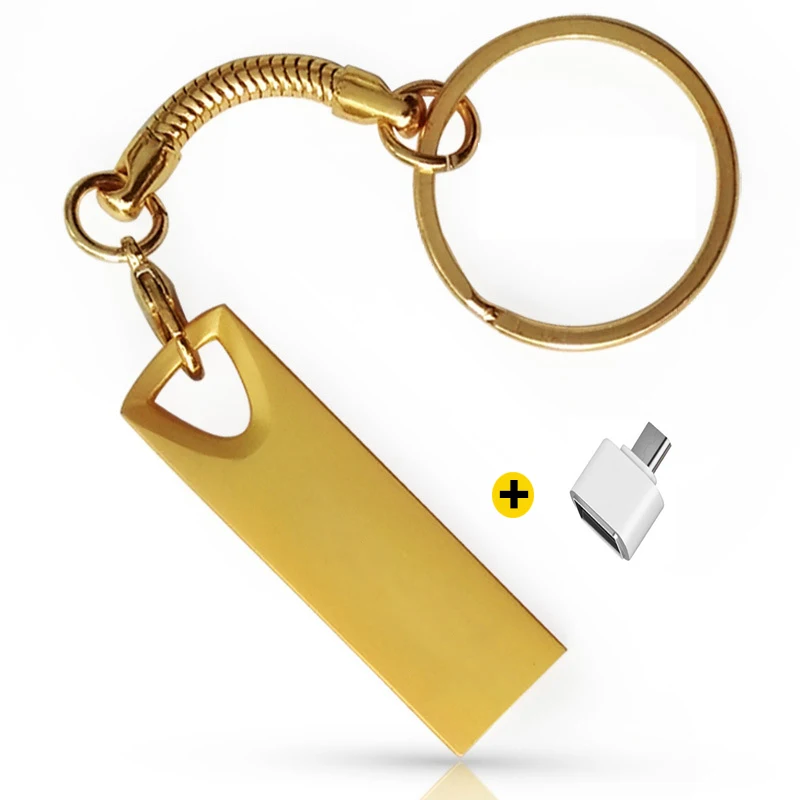 2020 новые металлические OTG флеш-накопитель 128 ГБ USB 1Гб ТБ 512 256 флэш-накопитель Memory