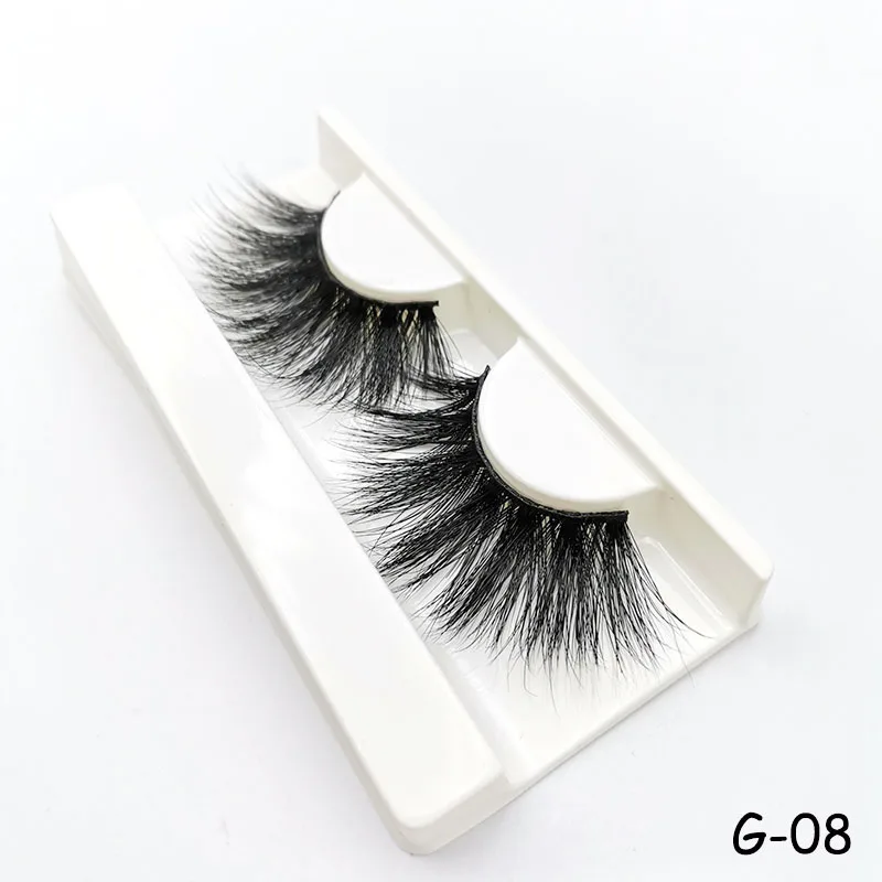 

HUARUITAI Wholesale false lashes natural looking 3d mink eyelash high quality make uo tools natural long mink eyelashes New