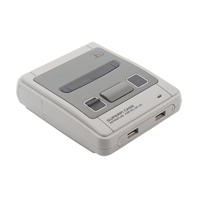  Retroflag SUPERPIE CASE-J Plastic Box for Raspberry Pi + 32GB SD Card + 3A Power Adapter + HDMI + F