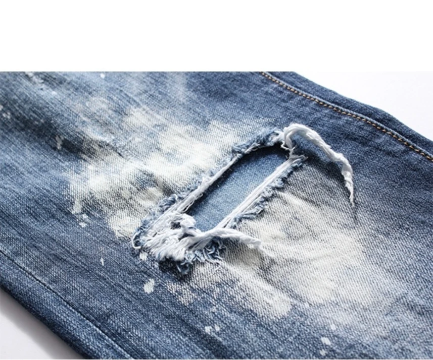 SEMIR джинсы для мужчин slim fit Брюки классические мужские дизайнерские брюки