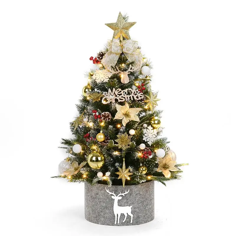 Различные размеры Рождественская елка украшения Рождественская елка коллекция различные конструкции Красочный Дизайн новогодняя елка - Цвет: C