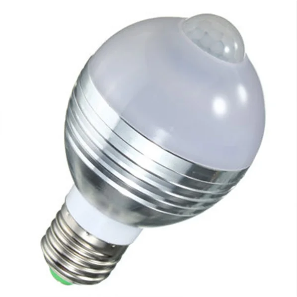 

B22 E27 LED PIR Motion Sensor Bulb 5W AC85-265V Auto Smart Led PIR Infrared Body Sound Bulb E27 Motion Sensor Light