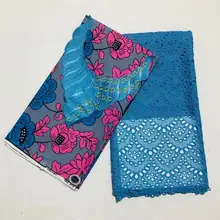 3+ 2,5 швейцарская вуаль кружевная ткань последняя Тяжелая вышивка африканская java воск хлопок популярный Дубай Стиль LISA01