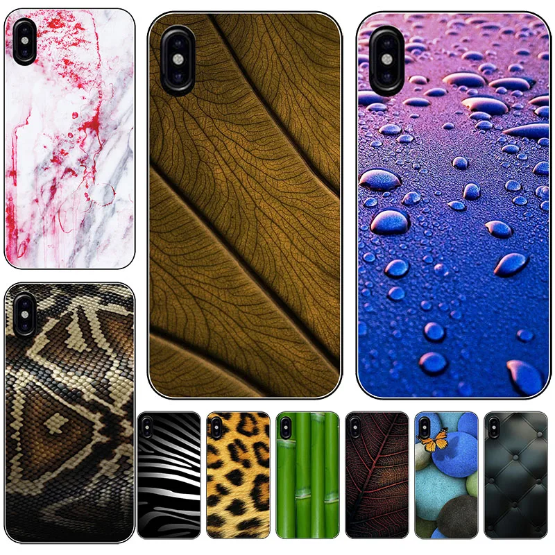 Модный текстурный чехол для Iphone X 11 pro max XS 7 8 6 5 Plus силиконовый Fundas Capa Max Cases Couque |